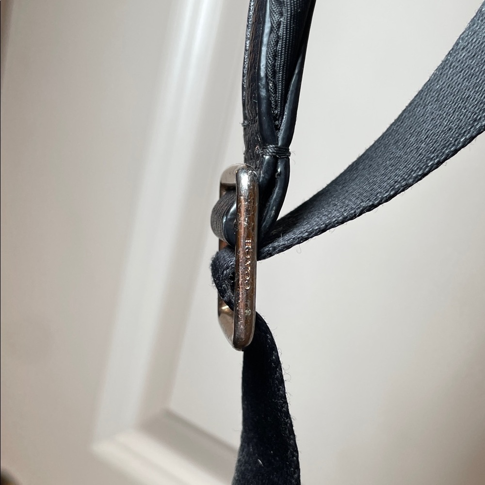 Coach Black Leather Backpack - Picture 9 of 11